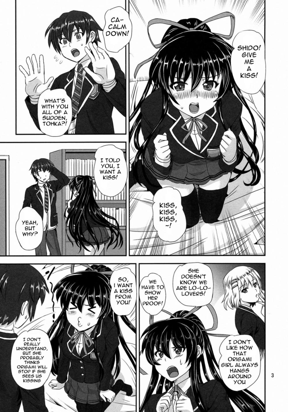 Hentai Manga Comic-Tohka BEDEND-Read-2